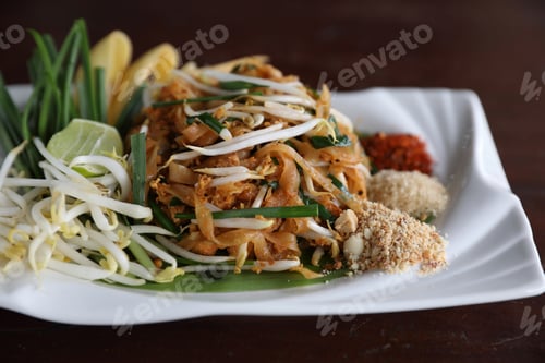 Preview: Local Thai Food Padthai Fried Noodle