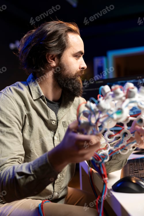 Preview: Computer scientist using EEG headset to upload his mind into computer