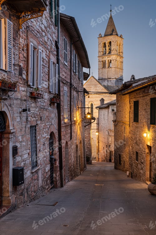 Preview: Assisi, Italy with Assisi Cathedral