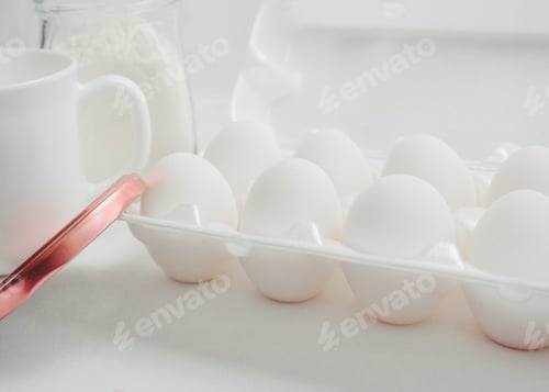 Preview: White on white background