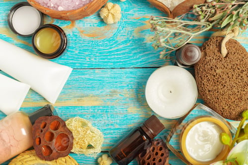 Preview: Spa background with a blank space