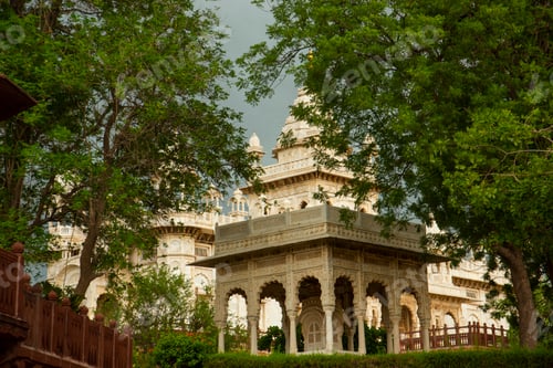 Preview: Jaswant Thada mausoleum, Tourist landmarks of Jodhpur, India.