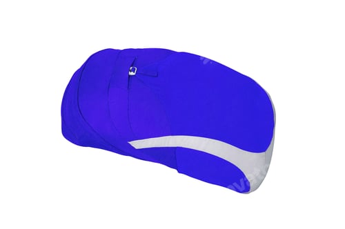 Preview: blue backpack isolated on white background