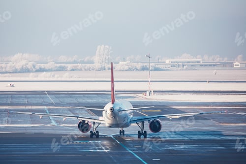 Preview: Airport in winter