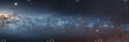 Preview: Amazing stellar space with nebulae, constellations and galaxies. Space Wallpaper