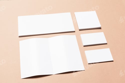 Preview: Mock up on beige background