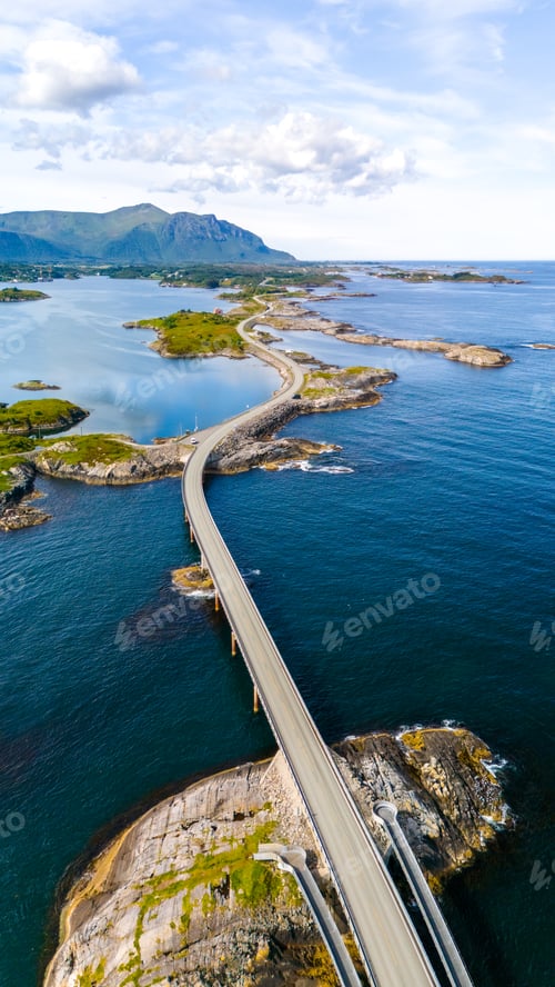 Preview: Atlantic Road Bridge, Norway: A Serene Coastal Drive