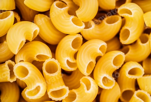 Preview: Close up of macaroni elbow