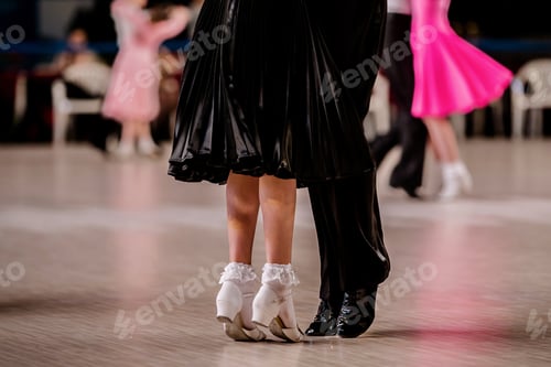Preview: pair children athletes dancers