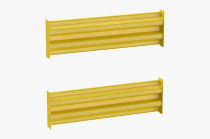 Preview: Short Yellow Highway Barrier
