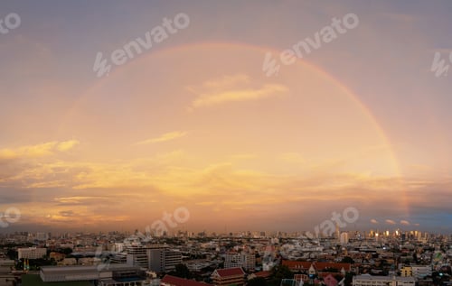 Preview: Bangkok Downtown. Thailand. Financial district and business in urban city in Asia.