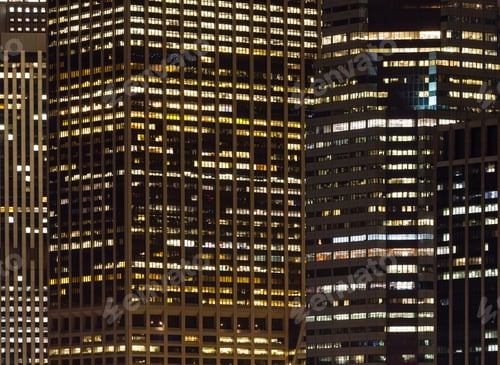 Preview: Skyscrapers by night