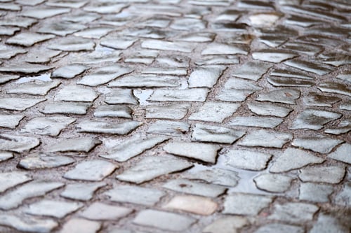 Preview: Paving stones at city street