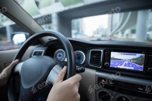 Preview: Driving car in city