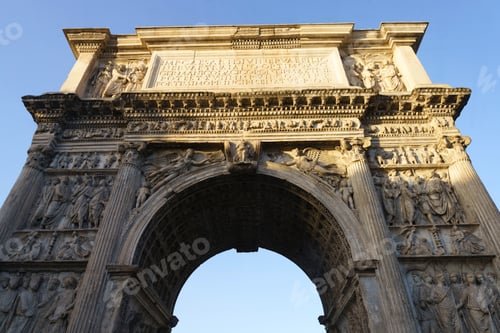 Preview: Benevento: Arco di Traiano, Roman arch
