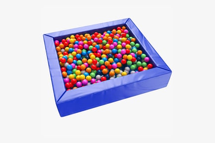Preview: Children's Ball Pit Filled with Colorful Balls
