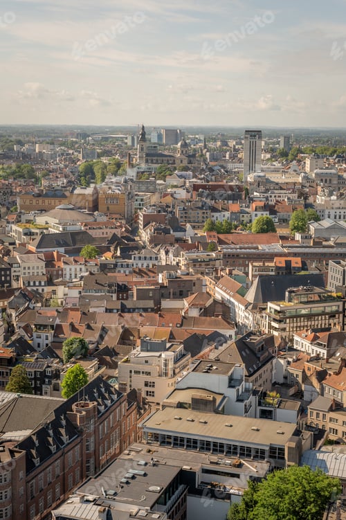 Preview: Rooftop Perspective Over Ghent Old Town