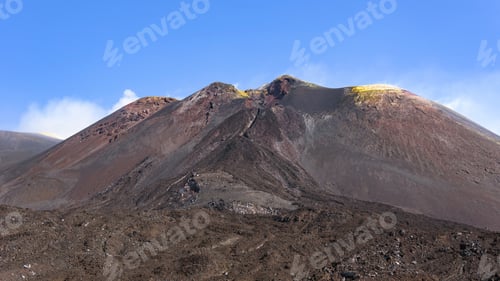 Preview: View of the Mount Etna main craters