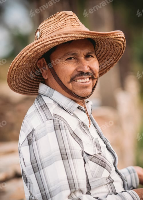 Preview: Portrait of a cowboy, San Miguel de Allende, Guanajuato, Mexico