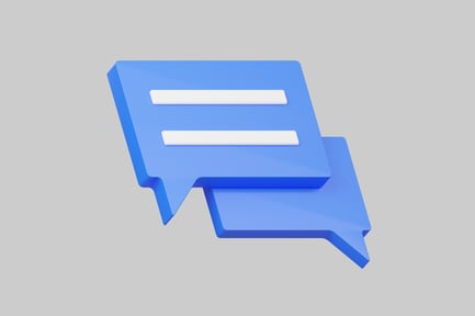 Preview: Two Speech Bubbles