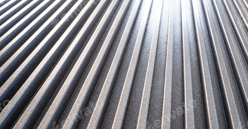 Preview: Close-up of a corrugated metal surface