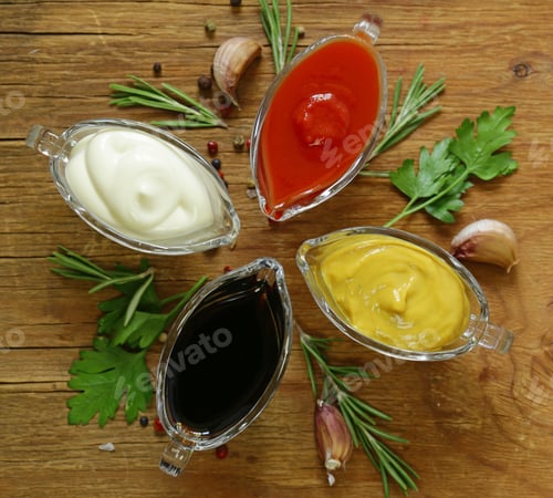 Preview: Different Sauces