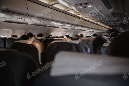 Preview: airplane seats / aircraft / travel