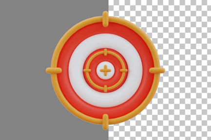 Preview: Target 3D Icon