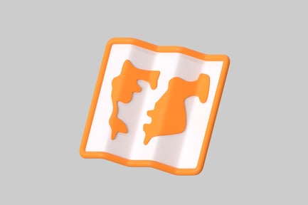 Preview: Treasure map orange island