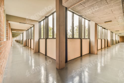 Preview: Entrance and hallway of modern apartment