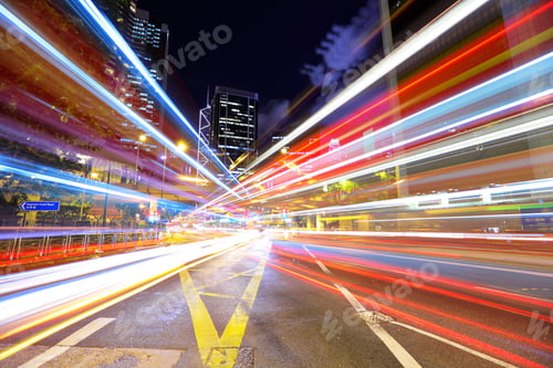 Preview: Modern city at night