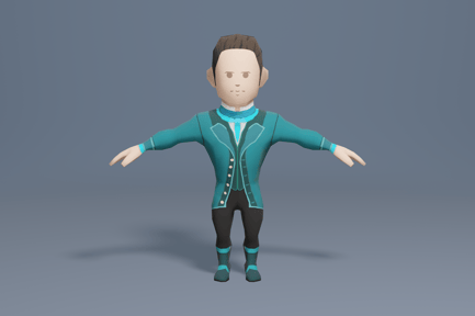 Preview: Medieval character earl 4