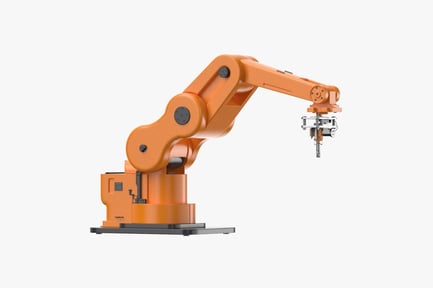 Industrial Welding Robot Arm - Pose 03