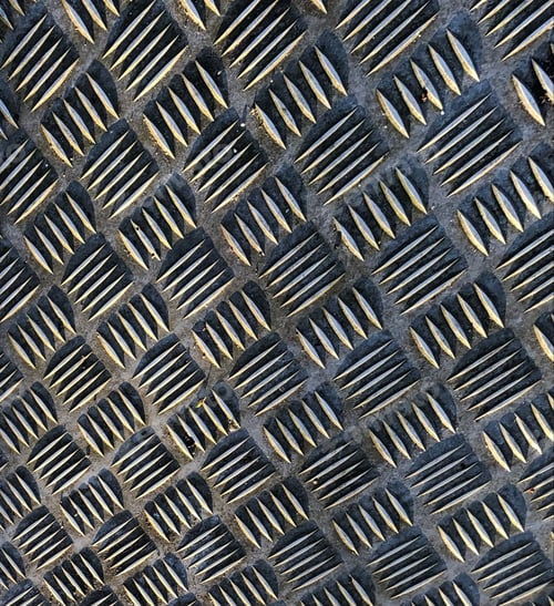 Preview: Silver grey metal steel pattern