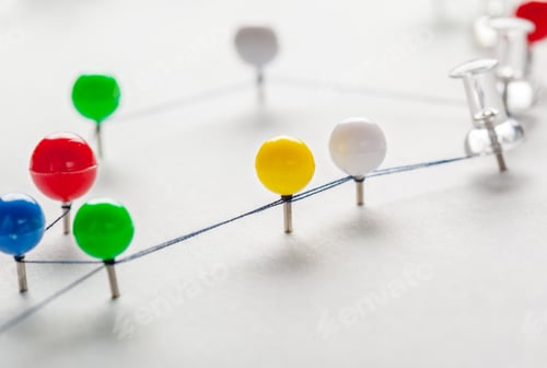 Preview: Network with pins