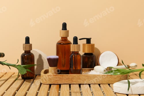 Preview: Self care concept, bamboo accessories for self care