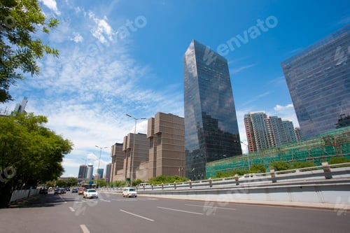 Preview: View of central business district, Beijing