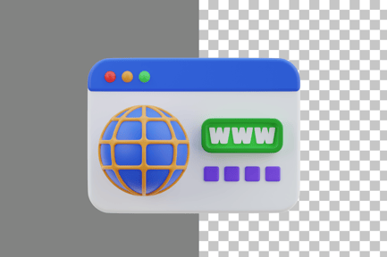 Preview: WWW 3D Icon