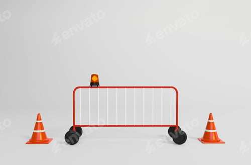 Preview: emergency and fixing problem on white background
