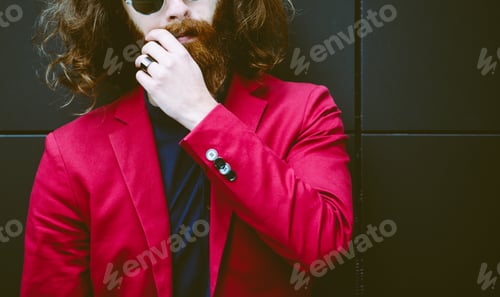 Preview: Cool hipster portrait