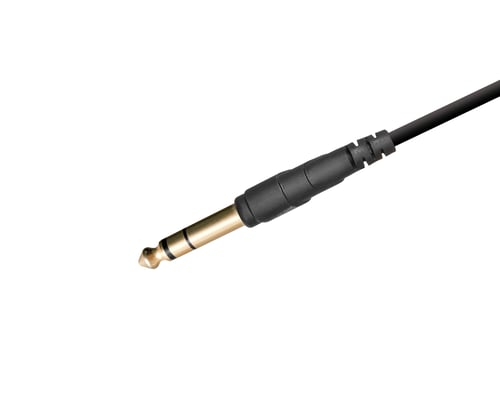 Preview: audio cable isolated on white