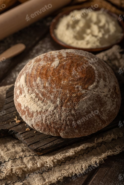Preview: Homemade sourdough bread