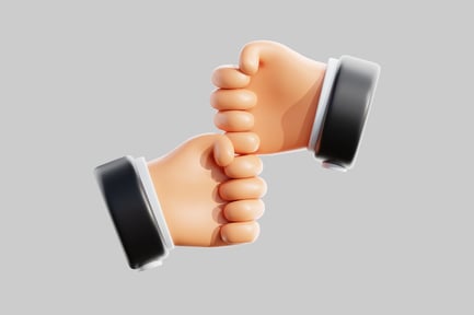 Preview: Two hands clasped together in a handshake.