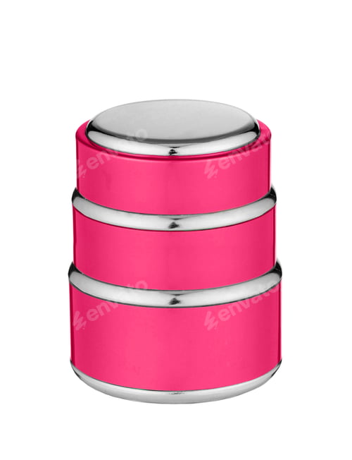 Preview: Beauty cream can isolated on white