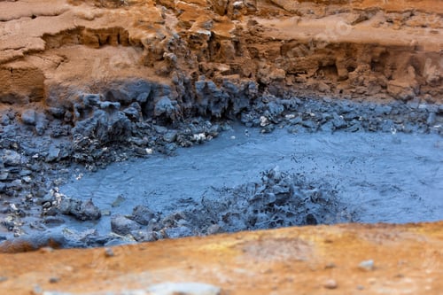 Preview: Hot Mud Pots in the Geothermal Area Hverir, Iceland