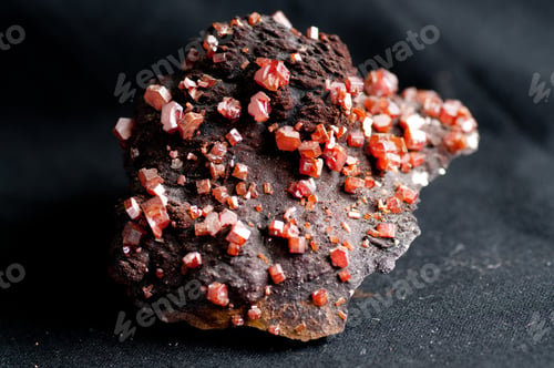 Preview: vanadinite crystals mineral samples