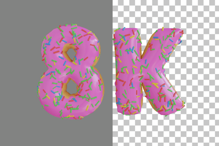Preview: Donut 8K 3D Icon