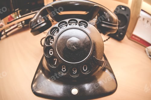 Preview: Vintage analog telephone