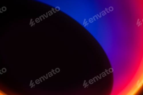 Vista previa: Fondo estético con efecto de luz LED de neón degradado