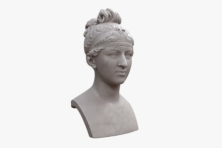 Preview: Marble Bust of Ida Brun, Classical Era